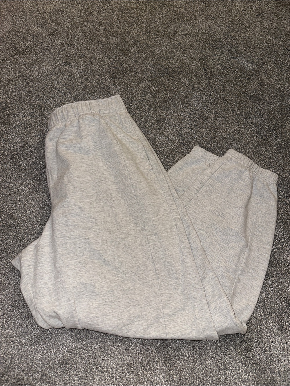 Woman Light Gray Casual Sweatpants